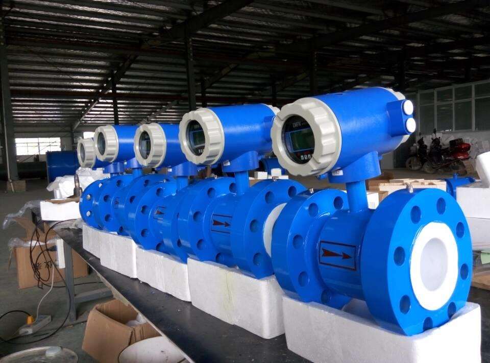 「電磁流量計」使用電磁流量計的前提是被測液體必須是導電的